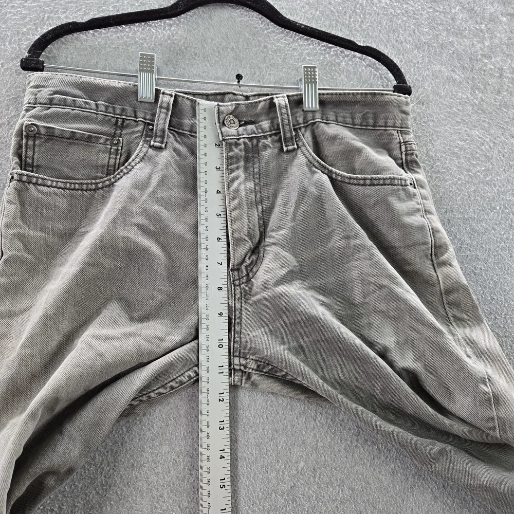 Levi's 508 Men Jeans 31X30 Gray Denim Regular Taper 28